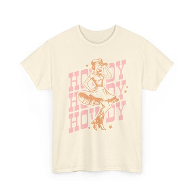 Retro Howdy Cowgirl Shirt - T-Shirt